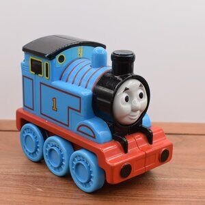 Talking Flip Face Interactive Thomas Push Along Train Engine 4.5" x 5.5" - 2010
